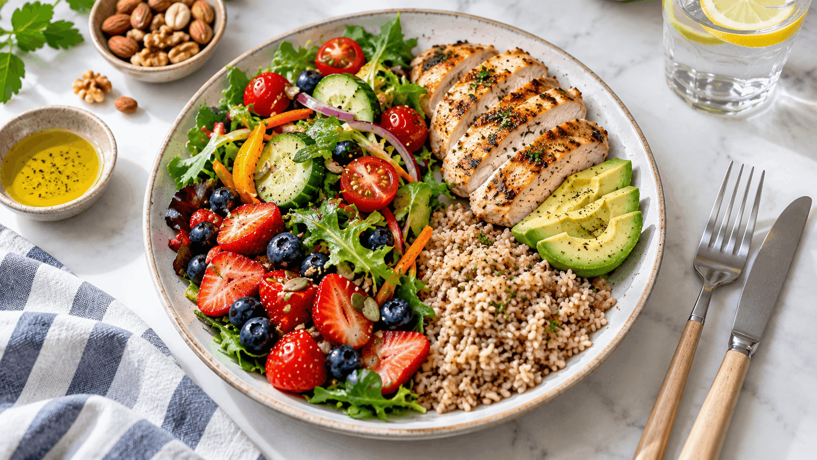 How to Build a Balanced Plate for Weight Loss or Maintenance
