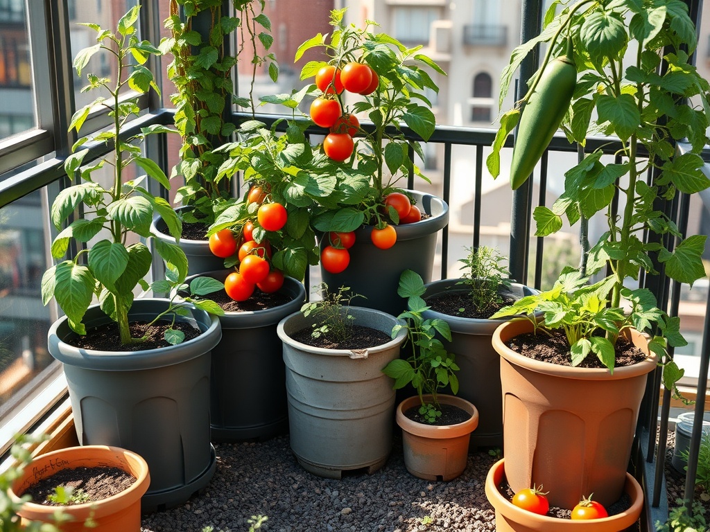 Container Vegetable Gardening for Patios and Balconies