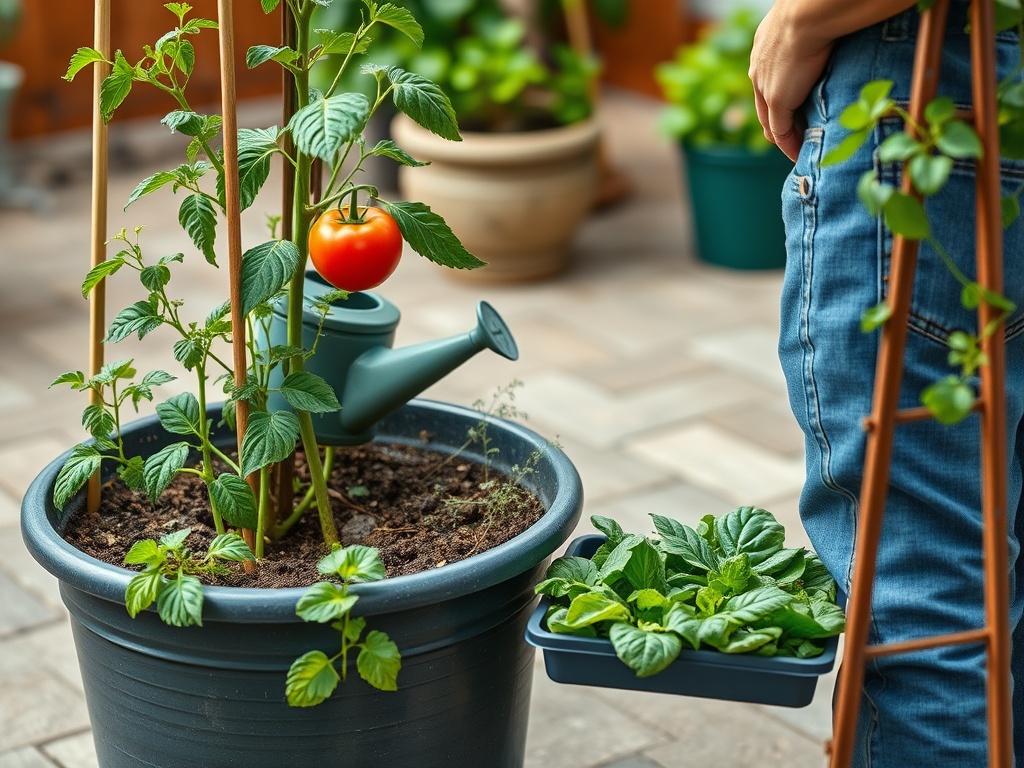 Container Vegetable Gardening for Patios and Balconies